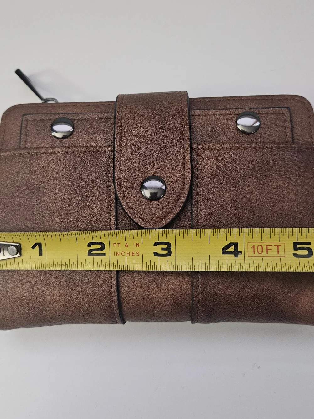Woman's Brown Leather Travel Organizer Wallet